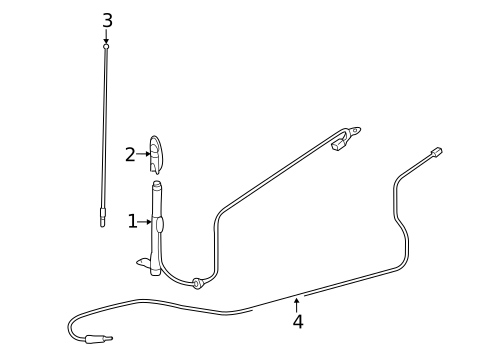 Antenna & Radio for 2011 Toyota Sienna #1