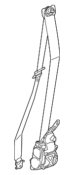 72115A32DE5 - : Seat Belt Assembly for BMW: 740i, 750e xDrive, 760i xDrive, i7 Image