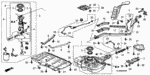 17525SAA003 - Electrical/Exhaust/Heater/Fuel: BOLT-WASHER (10X45) for Honda Image