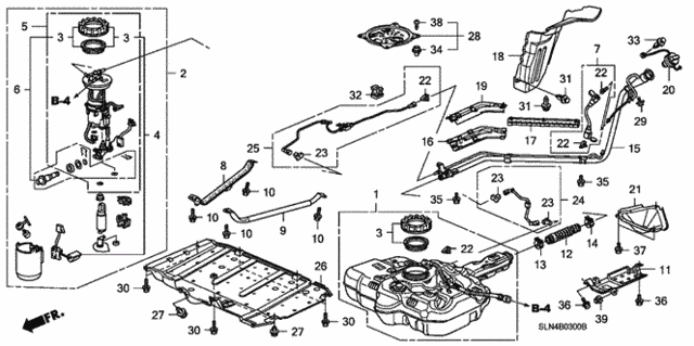 Fuel Tank for 2007 Honda Fit #0