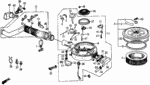 17263PE0020 - Electrical/Exhaust/Heater/Fuel: SUPPORTER, CLEANER for Honda Image