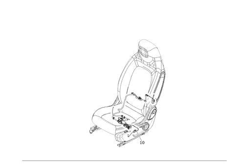 Seat Wiring Harness for 2009 Smart Fortwo #0