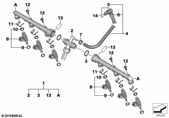 13617728410 - : Injection Valve for BMW-Motorrad Image