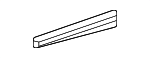632170E200 - Body: Side Trim for Toyota Image