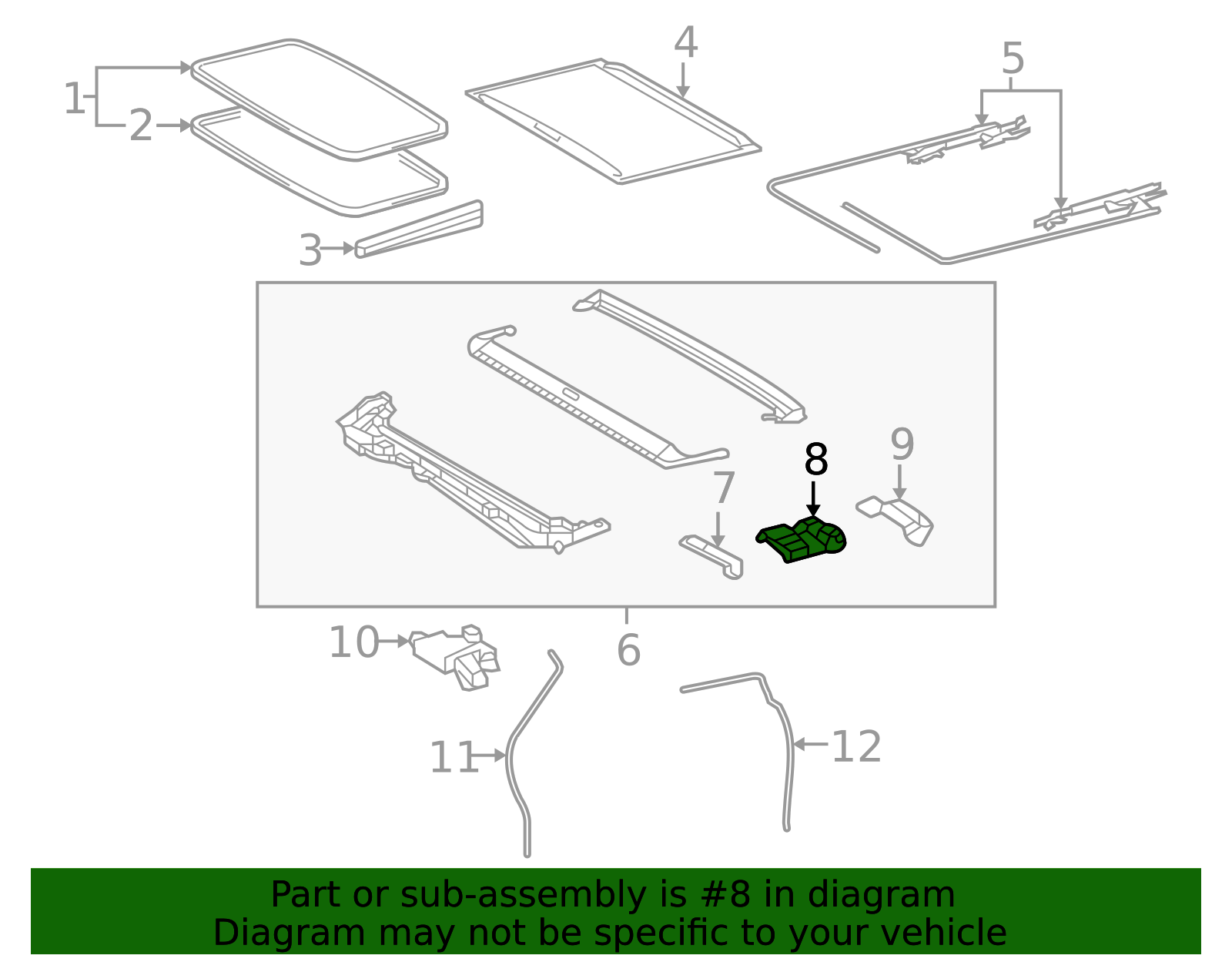2022-2025 Toyota Housing Assembly Center Bracket 63243-0C030 | MotorMotor