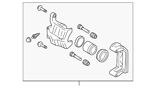 44001-4CA0B - Caliper 2018-2021 Nissan | Official Nissan