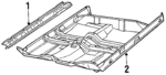 3524618 - Body: Outer Rocker for Buick: Riviera | Cadillac: Eldorado | Oldsmobile: Toronado Image