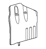 12602F0030 - Engine: Front Cover for Toyota Image