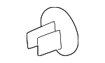 86848C8000 - Body: Lower Cover Retainer for Kia Image