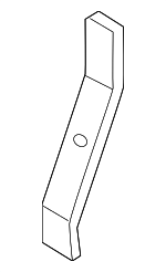 86633K0AA0 - Body: Impact Bar Upper Bracket for Kia Image