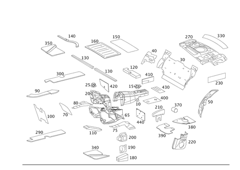 Insulation in Passenger Compartment for 2011 Mercedes-Benz CLS550 #0