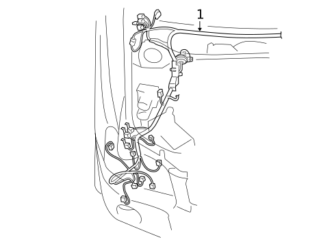 Wiring Harness for 2025 Toyota Highlander #0