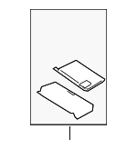 21181004107F85 - Body: Sun Visor for Mercedes-Benz Image