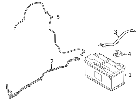 Battery for 2019 Land Rover Range Rover Velar #0