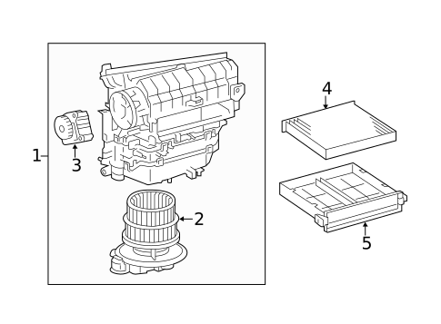 Blower Motor & Fan for 2019 Lexus GS F #0