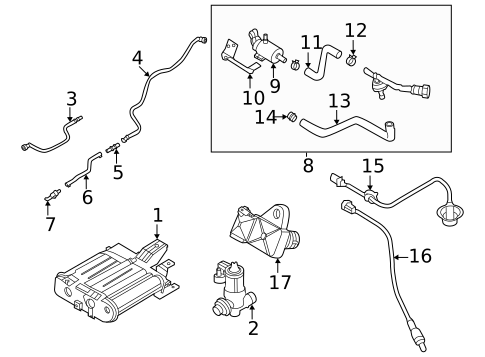 Switches, Solenoids & Actuators for 2024 Hyundai Santa Fe #0