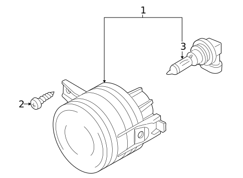 Bulbs - Chassis for 2009 Volkswagen Eos #2
