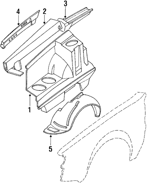 Inner Components for 1987 Subaru DL #0
