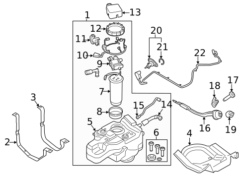 Emission Components for 2015 Ford Transit-350 #1