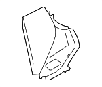 99150236203GRV - : Tail Lamp Panel for Porsche: 911 Image