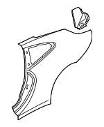 9P1809030BGRV - Body: Quarter Panel for Porsche: 911 Image