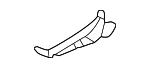 874365RB0A - Body: Seat Back Recliner Adjustment Handle for Nissan Image