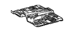 581110C190 - Body: Floor Pan for Toyota Image
