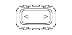 61319227855 - Electrical: Seat Lumbar Switch for BMW Image