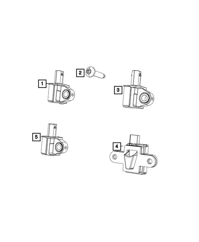 68245080AB - Restraints: Acceleration Sensor for Mopar Image image