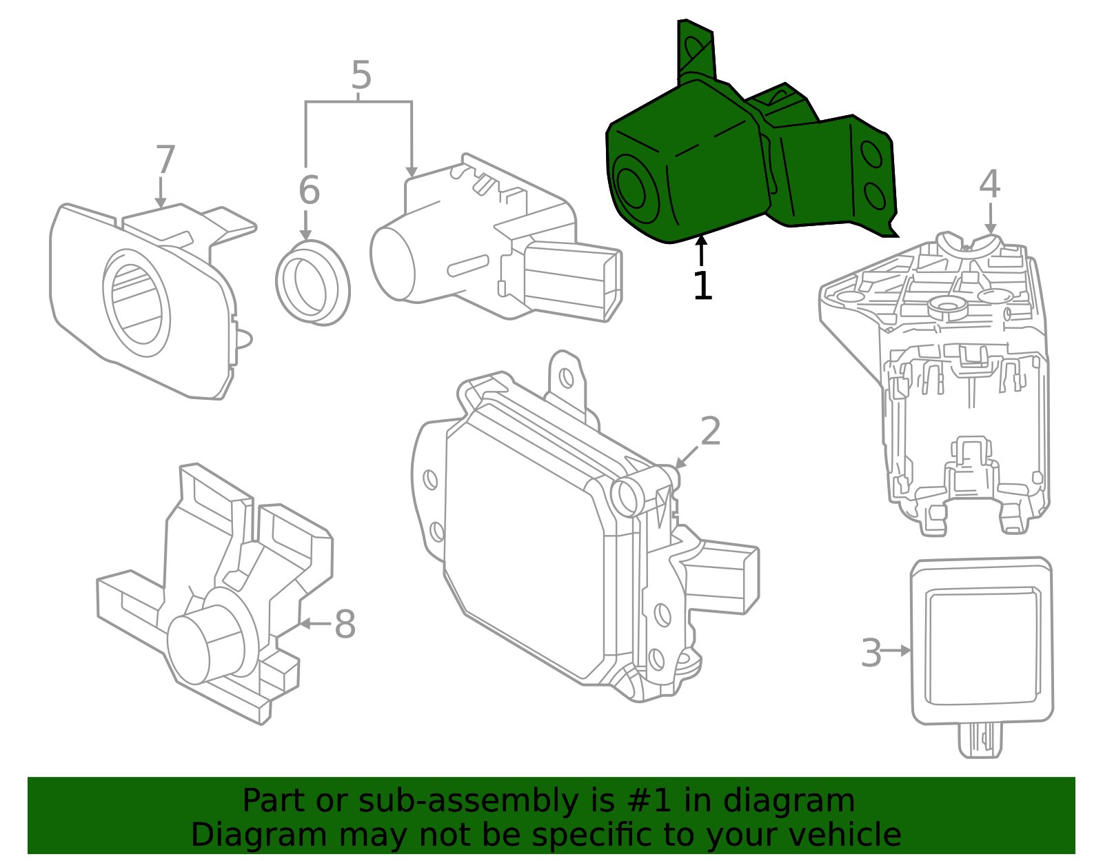 XEBRAD パーキングカメラアセンブリ、トヨタ、ハイランダー 2014-2016 2.7L 3.5L 867B0-0E010 86867B0- 0E010 - Rear Camera - 2014 2015 Toyota Highlander | Toyota Parts Delivered Rynplex パーキングカメラアセンブリ、トヨタ、ハイランダー 2014-2016 2.7L 3.5L 867B0-0E010 8