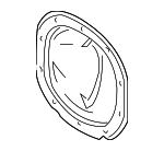 3R3Z4033A - Suspension: Rear Cover for Ford Image