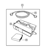 82208269 - Mopar Accessories - Component Parts: Cd Changer - 6 Disc Player Kit for Jeep: Liberty Image