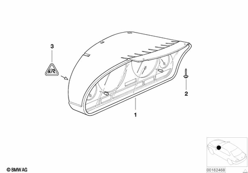 Instrument Cluster for 2002 BMW 325xi #0