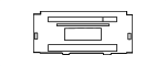 82210906AB - Body: AM/FM CD Cassette for Mopar Image