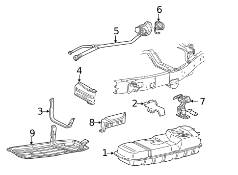 Hardware, Fasteners & Fittings for 1999 Ford Explorer #0