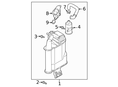 Emission Components for 2020 Volkswagen Golf #0