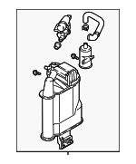 5Q0201797Q - Emission System: Vapor Canister for Volkswagen Image