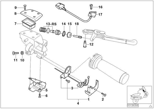 32727691989 - : Deflection Cover - D=45mm for BMW-Motorrad Image