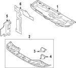 5379A950 - : Upper Duct for Mitsubishi: Eclipse Cross Image