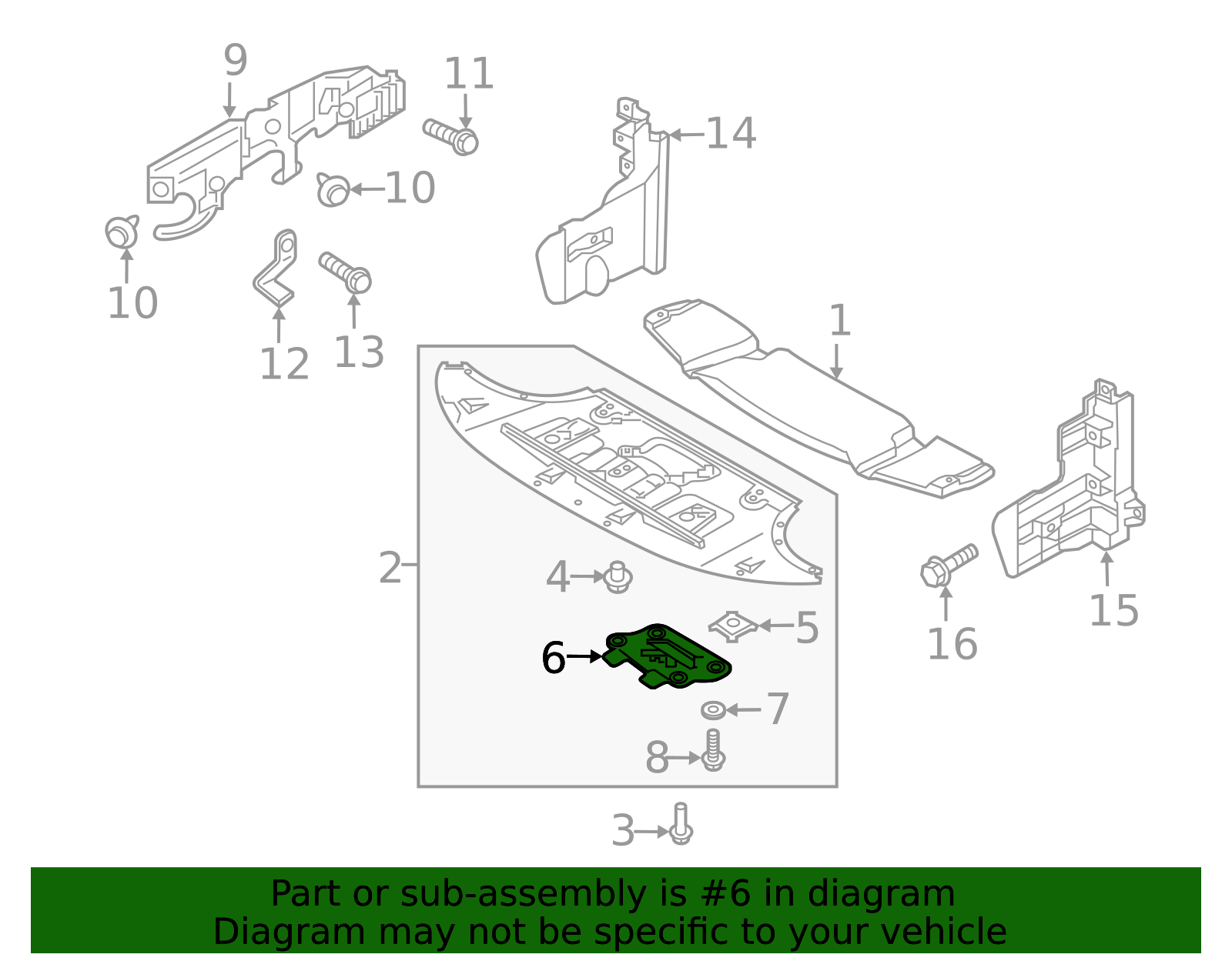 2018-2020 Genesis G80 Access Cover 29113-B1000 | OEM Parts Online