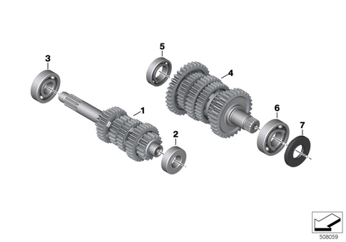 Transmission Shafts for 2025 BMW-Motorrad F 900 XR #0