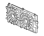 89018694 - Cooling System: Fan Shroud for Buick: LaCrosse | Chevrolet: Impala Image