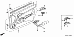 90132SS0000 - Interior/Bumper: SCREW, TAPPING (4X10) (PO) for Acura Image
