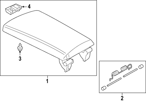 Armrest for 2022 BMW 430i Gran Coupe #0