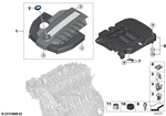 11147798374 - Engine: Cover, Acoustic for BMW Image