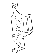 86211AA030 - Body: Radio Bracket for Toyota: Solara Image