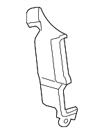 86212AA030 - Body: Radio Bracket for Toyota: Solara Image