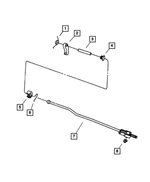 2466909 - Automatic Transmission 4 Speed: Parking Sprag Spring for Dodge: Dakota, Durango, Ram 1500, Ram 2500, Ram 3500 | Jeep: Grand Cherokee, Wrangler Image