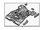 5251D354 - Body: Rear Floor Pan for Mitsubishi Image