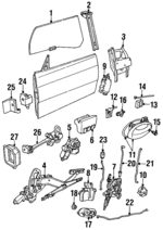 7984784 - : Tie strap for Saab: 900 Image